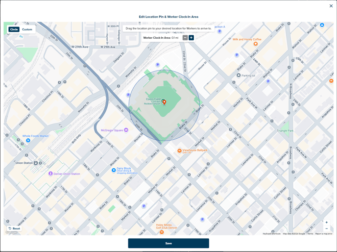 Coors Field Circle